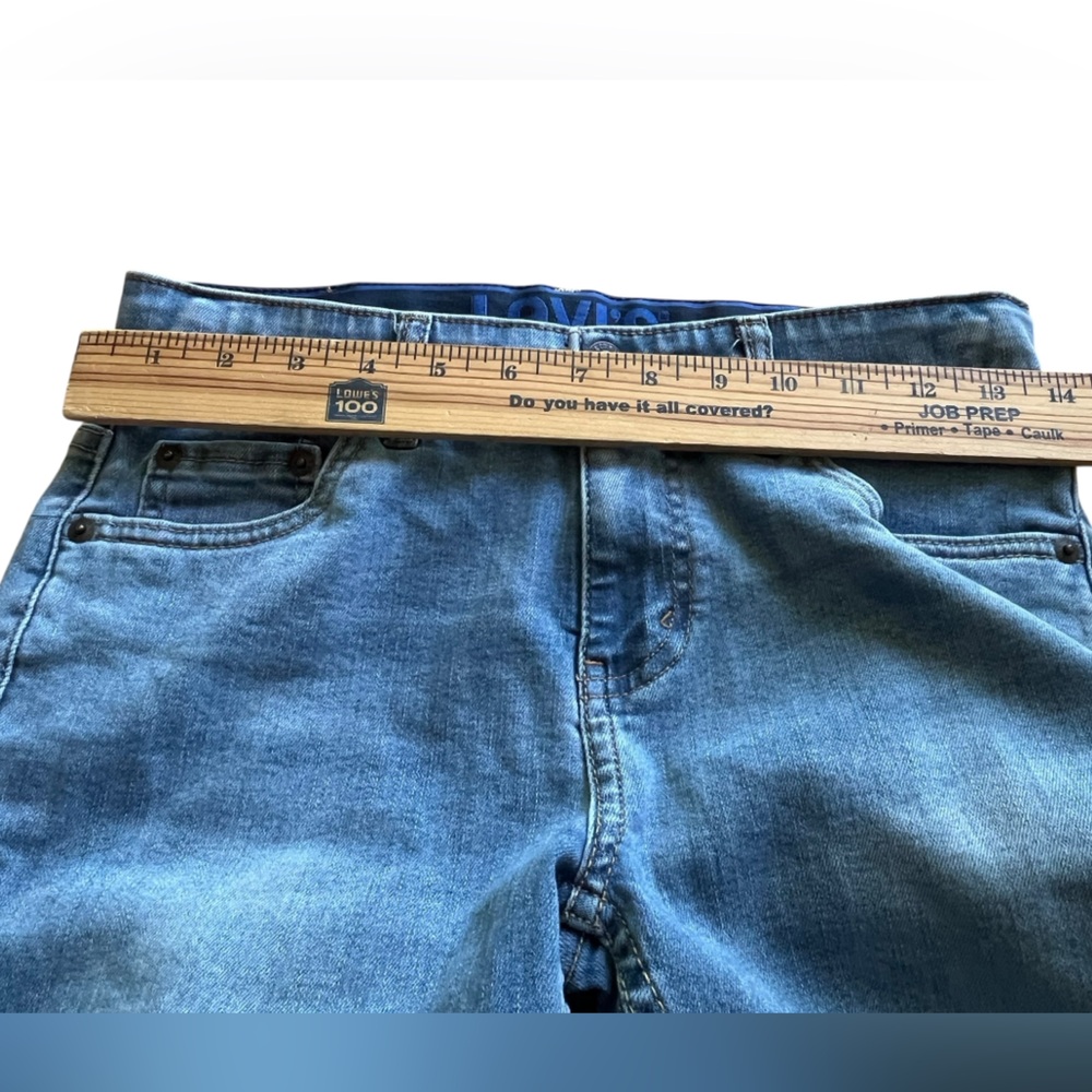 Levi's 502 women’s size 14 regular Light Blue Straight Jeans - Picture 4 of 6